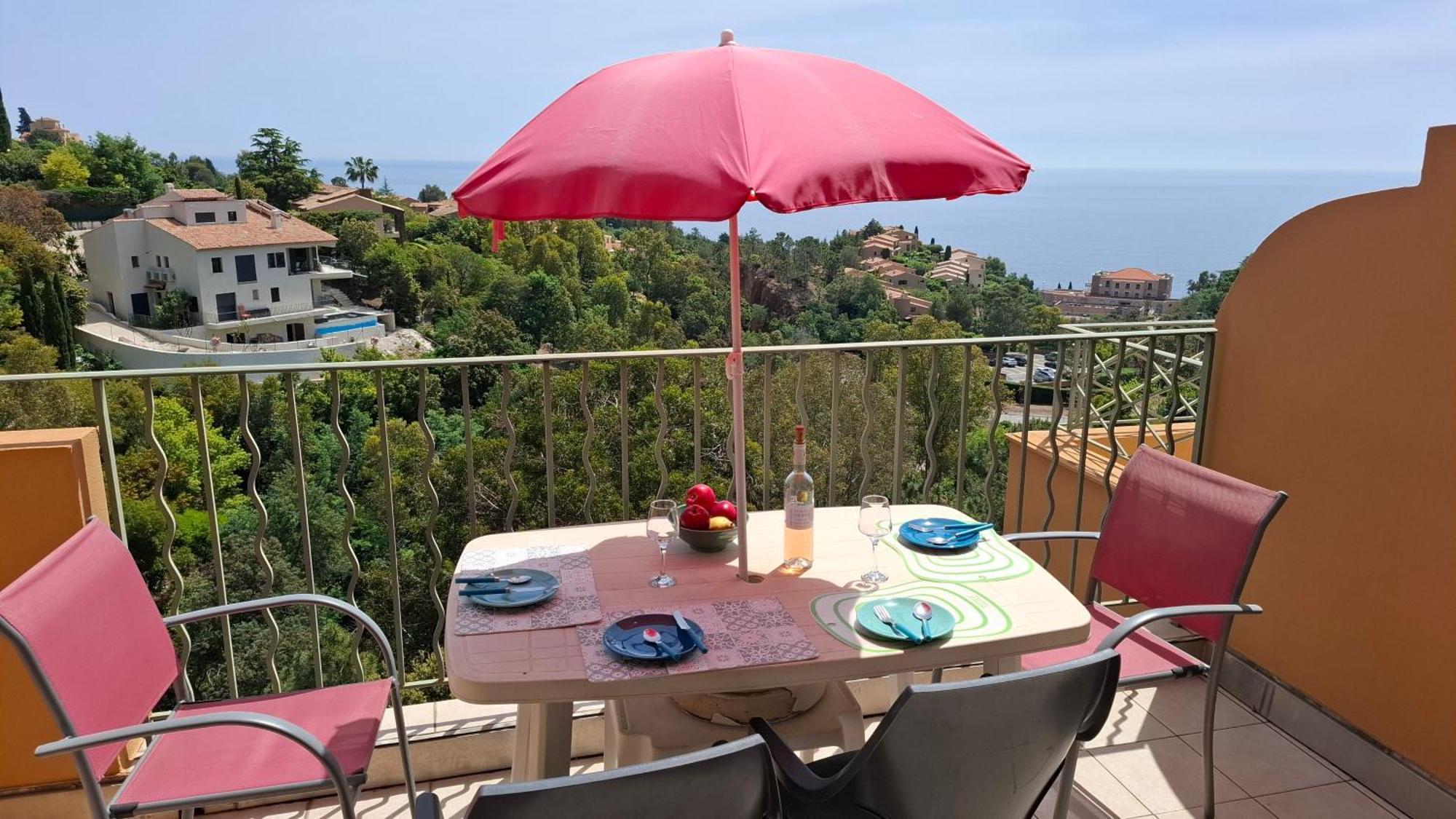 Appartement Rochemarine Panoramic à Théoule-sur-Mer Extérieur photo
